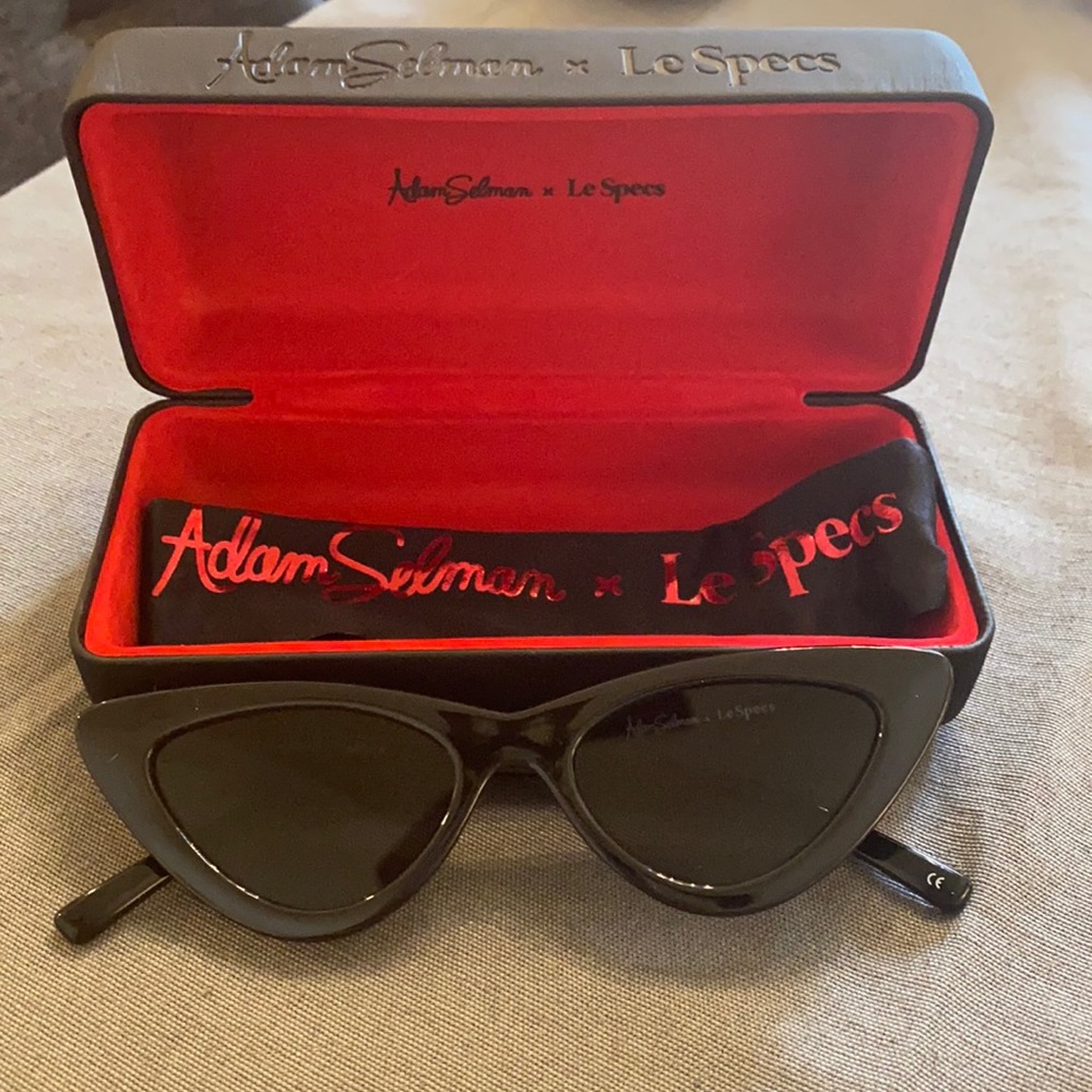 Le Specs & Adam Selman Cat Eye Sunglasses